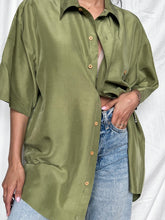 Load image into Gallery viewer, "LAGOS" silk shirt