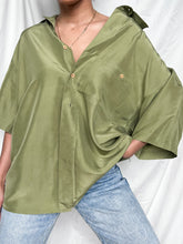 Load image into Gallery viewer, "LAGOS" silk shirt
