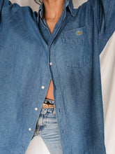 Load image into Gallery viewer, LACOSTE denim shirt