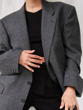 Load image into Gallery viewer, PIERRE CARDIN grey blazer