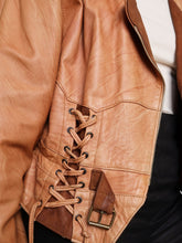 Load image into Gallery viewer, "Emilia" leather jacket