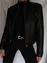 Load image into Gallery viewer, "Mao" leather jacket