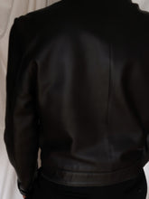 Load image into Gallery viewer, "Mao" leather jacket