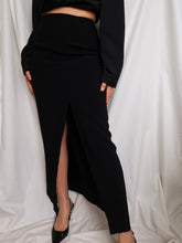 Load image into Gallery viewer, "Alma" black skirt