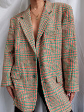 Load image into Gallery viewer, "Zeina" houndstooth blazer