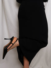 Load image into Gallery viewer, "Alma" black skirt