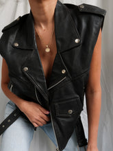 Load image into Gallery viewer, "Selma" leather jacket
