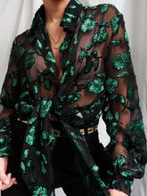 Load image into Gallery viewer, "Nara" transparent blouse