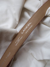 Load image into Gallery viewer, LANCEL leather belt