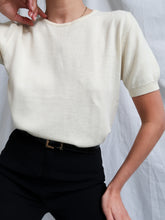 Load image into Gallery viewer, "Latte" knitted tee