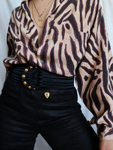 Load image into Gallery viewer, « Sherazade » silk shirt