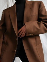 Load image into Gallery viewer, "Zina" wool blazer