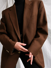 Load image into Gallery viewer, "Zina" wool blazer