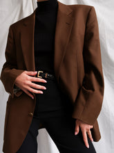 Load image into Gallery viewer, "Zina" wool blazer