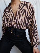Load image into Gallery viewer, « Sherazade » silk shirt