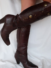 Load image into Gallery viewer, "Barbara" brown santiags