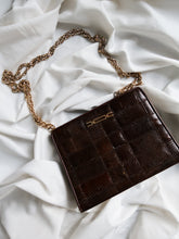 Load image into Gallery viewer, Brown lizard bag