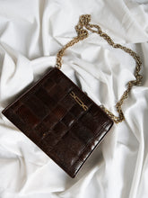 Load image into Gallery viewer, Brown lizard bag