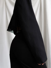 Load image into Gallery viewer, "Glory" black cropped vest