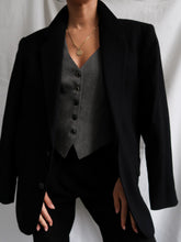 Load image into Gallery viewer, "Delilah" Black blazer