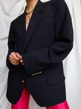 Load image into Gallery viewer, VALENTINO navy blazer