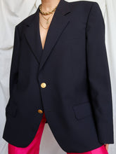 Load image into Gallery viewer, VALENTINO navy blazer