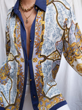 Load image into Gallery viewer, "Baroco" silk shirt