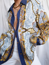 Load image into Gallery viewer, "Baroco" silk shirt