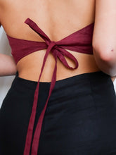 Load image into Gallery viewer, SARAH PACINI linen top