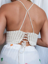 Load image into Gallery viewer, "Comino" crochet top