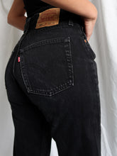 Load image into Gallery viewer, 501 LEVI'S black pants