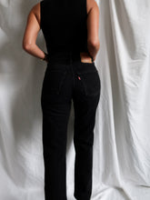 Load image into Gallery viewer, 501 LEVI'S black pants