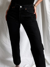 Load image into Gallery viewer, 501 LEVI'S black pants