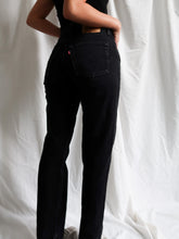 Load image into Gallery viewer, 501 LEVI'S black pants