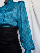 Load image into Gallery viewer, "Azura" silk shirt