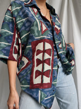 Load image into Gallery viewer, "Mykonos" silk shirt