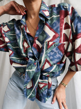 Load image into Gallery viewer, "Mykonos" silk shirt