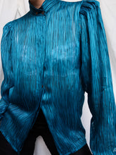 Load image into Gallery viewer, "Azura" silk shirt