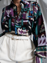 Load image into Gallery viewer, "Lagos" silk shirt