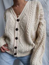 Load image into Gallery viewer, "Oxford" knitted cardigan