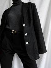 Load image into Gallery viewer, Grey cashmere turtleneck jumper