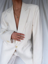 Load image into Gallery viewer, "Ivory" wool blazer