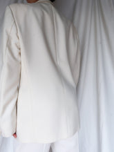Load image into Gallery viewer, "Ivory" wool blazer