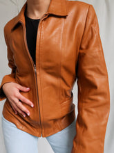 Load image into Gallery viewer, "Anastasia" leather jacket