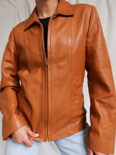Load image into Gallery viewer, "Anastasia" leather jacket