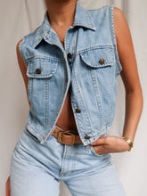 Load image into Gallery viewer, "Nevada" denim top