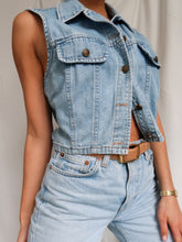 Load image into Gallery viewer, "Nevada" denim top
