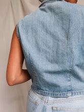 Load image into Gallery viewer, "Nevada" denim top