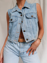 Load image into Gallery viewer, "Nevada" denim top