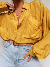 Load image into Gallery viewer, "Honey" silk shirt